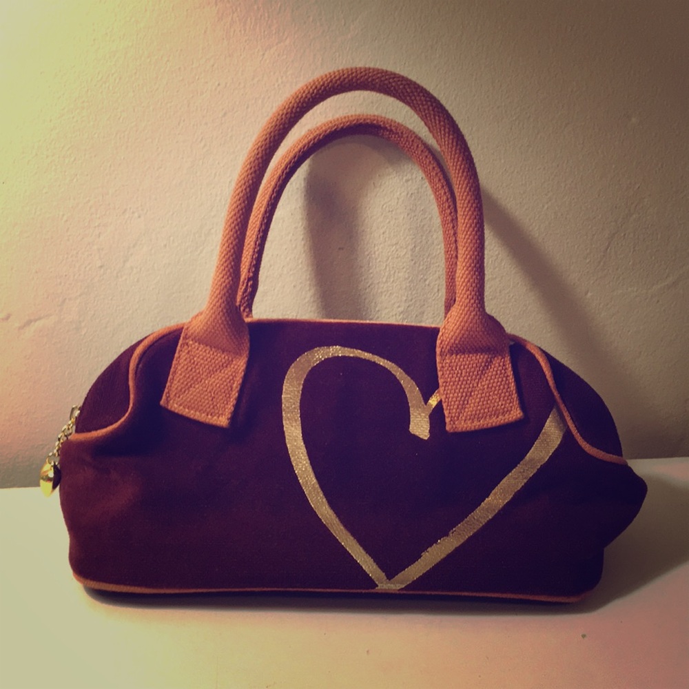 Victoria’s Secret handbag.
